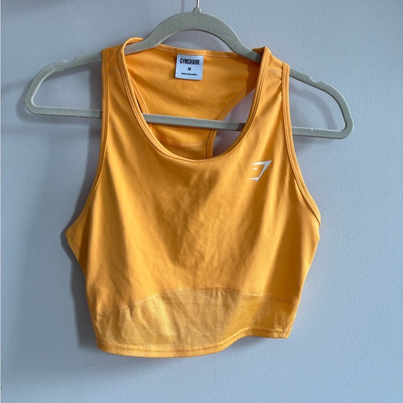 Gymshark Orange Crop Tank - Picture 1 of 5